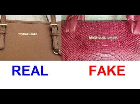 authinic vs fake michael kors hamilton|michael kors bag scam.